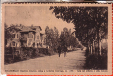 Cartolina rocca mezzo usato  Italia