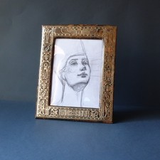 Cornice tavolo pelle usato  Napoli