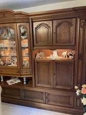 Wohnzimmerschrank eiche massiv gebraucht kaufen  Goslar