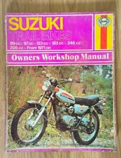 Haynes suzuki trial for sale  STROUD