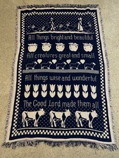 Blue white tapestry for sale  Zeeland