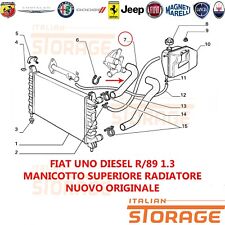 Radiador superior Fiat Uno Diesel R/89 1.3 manga novo original 5993535 comprar usado  Enviando para Brazil