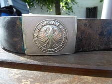 Riginal ledergürtel bundesweh gebraucht kaufen  Wiesbaden