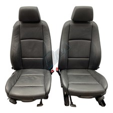 Bmw black leather for sale  SHEFFIELD