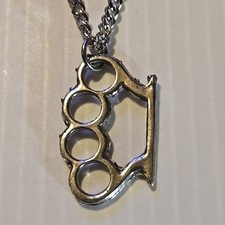 Brass knuckles pewter for sale  Osceola