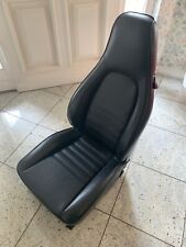 Leder sitz schwarz gebraucht kaufen  Aachen