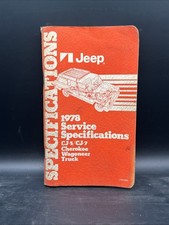 1978 jeep service for sale  Springfield