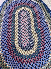 Vintage braided rug for sale  Raynham