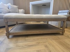 Coffee table pouffe for sale  HARWICH