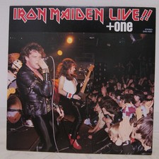 IRON MAIDEN / LIVE!!+ONE  JAPAN ISSUE EP W/ INSERT, usado comprar usado  Enviando para Brazil