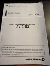 Pioneer avic operation for sale  Mckinney