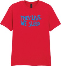 Camiseta 'They Live, We Sleep' - John Carpenter, 'They Live', Várias Cores comprar usado  Enviando para Brazil