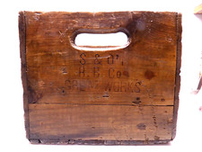 Wood soda crate for sale  Steuben