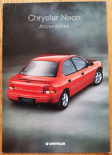 1997 CHRYSLER NEON acessórios folheto de vendas de carros. Catálogo do Reino Unido comprar usado  Enviando para Brazil