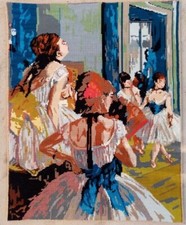 Canevas tapisserie vintage d'occasion  Châlette-sur-Loing