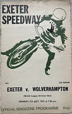 Exeter wolves speedway for sale  BILSTON