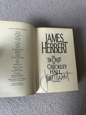 james herbert hardback for sale  SALISBURY