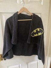 Batman towel hoodie for sale  PETERBOROUGH