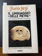 Linguaggio delle pietre. usato  Roma