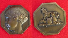 Medaille bronze pierre d'occasion  Talence
