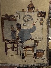 Norman rockwell tapestry for sale  Slidell