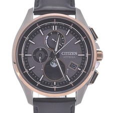 Usado, CITIZEN Atessa BY1004-17X Direct Flight Moon Phase Eco Drive Masculino P#141260 comprar usado  Enviando para Brazil