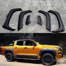 Para Mitsubishi Triton L200 2024-2025 6 peças kit de acabamento de para-lama de roda para-lama de alargamento comprar usado  Enviando para Brazil