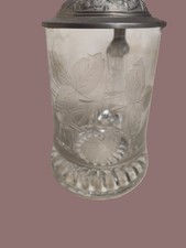 Chope verre gravé d'occasion  Longny-au-Perche