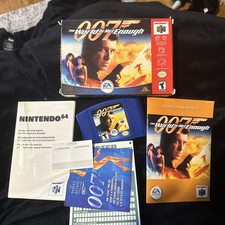 Jogo Nintendo 64 N64 007 The World Is Not Enough na caixa completo na caixa  comprar usado Jogo Nintendo 64 N64 007 The World Is Not Enough na caixa completo na caixa  comprar usado  Enviando para Brazil