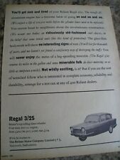 Reliant motor company for sale  BRISTOL