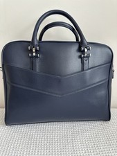 Leather laptop bag for sale  HARROW