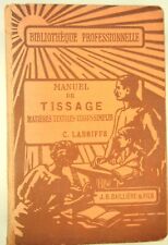 Manuel tissage matières d'occasion  Rubelles