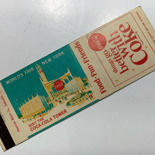 coca cola matchbook for sale  Dayton