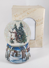 Snowman snow globe for sale  LOUGHBOROUGH