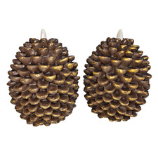 Pinecone led flameless for sale  Simpsonville