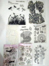 Sheets clear stamps for sale  BARGOED