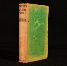 1939 Cards on the Table Agatha Christie 5th Printing Scarce, usado comprar usado 1939 Cards on the Table Agatha Christie 5th Printing Scarce, usado comprar usado  Enviando para Brazil
