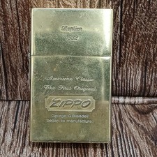 Isqueiro a óleo Zippo "Réplica 1932" original 1932 réplica dobradiça externa comprar usado  Enviando para Brazil