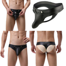 Men leather thongs d'occasion  Expédié en Belgium