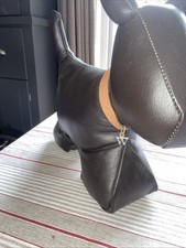Leather scotty dog for sale  LEATHERHEAD