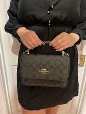 Coach handbag black for sale  TROWBRIDGE