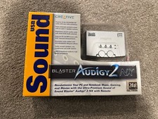 Usado, Caixa aberta Creative Sound Blaster Audigy 2 NX USB (Modelo SB0300) comprar usado  Enviando para Brazil