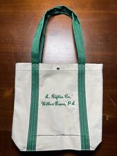 Vintage canvas tote for sale  Reading