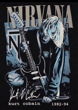 Nirvana signed kurt for sale  LONDON