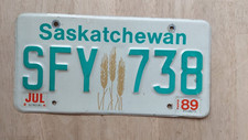 Nummernschild kanada saskatche gebraucht kaufen  Laufen