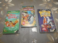 Lot cassettes vidéo d'occasion  La Ferrière-aux-Étangs