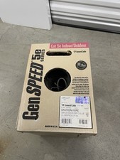 Usado, Fio interno/externo CAT 5e 5000 24/4P UTP Cat5e rede CMX/CMR cinza/728 pés comprar usado  Enviando para Brazil