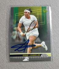 ONS JABEUR Tennis In-person signed Topps Chrome 6.5x9 Autogramm comprar usado  Enviando para Brazil