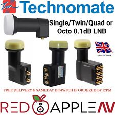 Technomate Gold 0.1dB Single/Twin/Quad/Octo Satélite LNBs Frete Grátis comprar usado  Enviando para Brazil