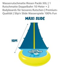 Wasserrutschmatte doppelbahn r gebraucht kaufen  Rosenfeld